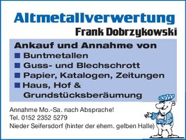 Altmetallverwertung