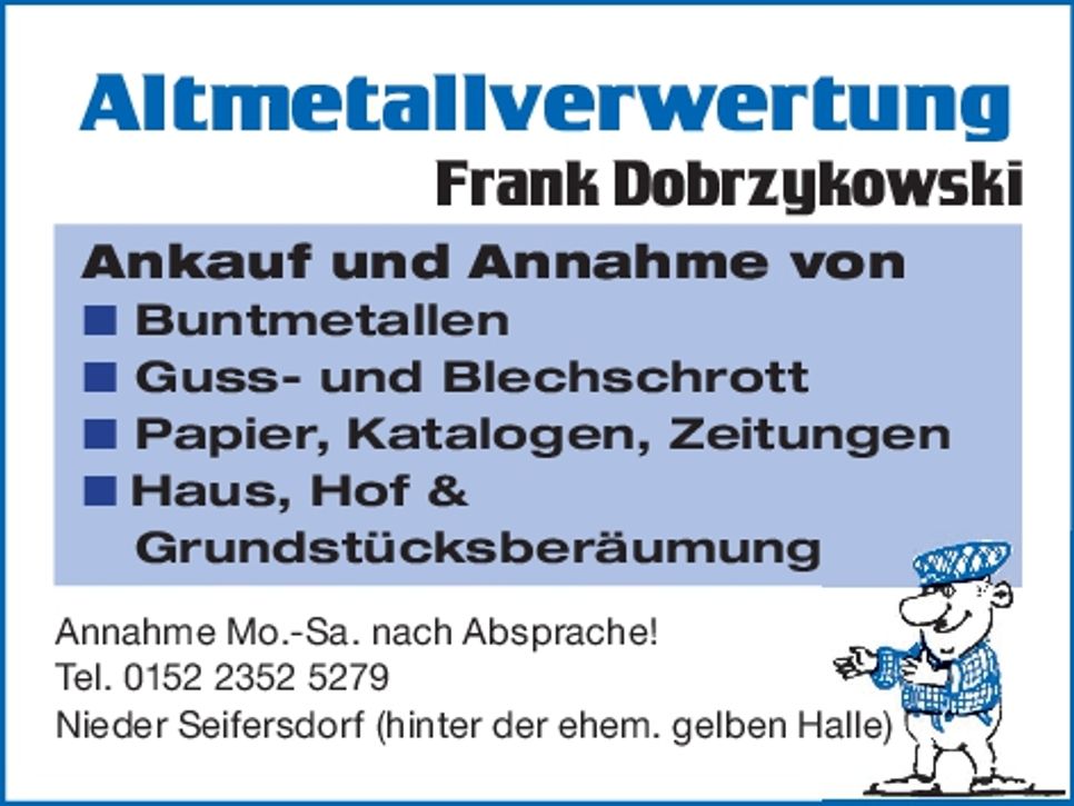 Altmetallverwertung