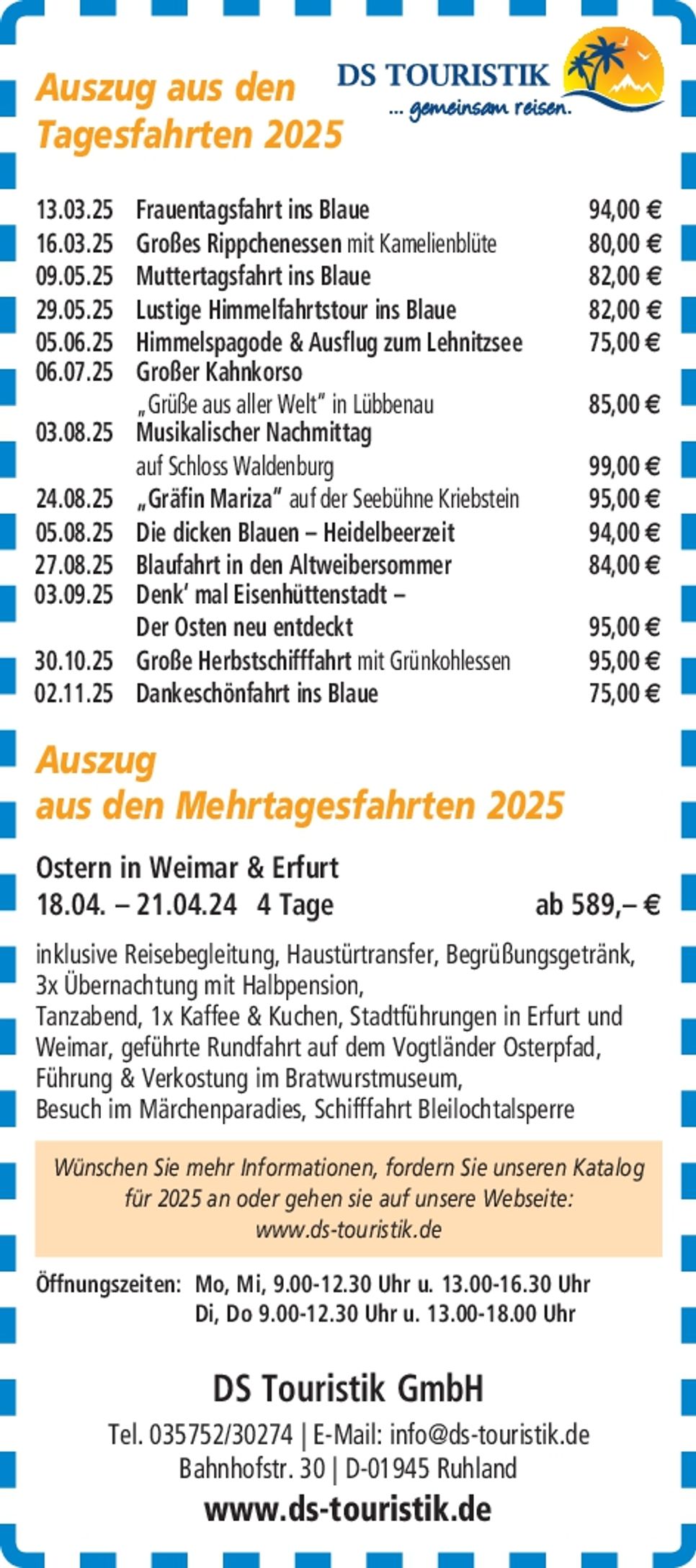 Ausflüge 2024