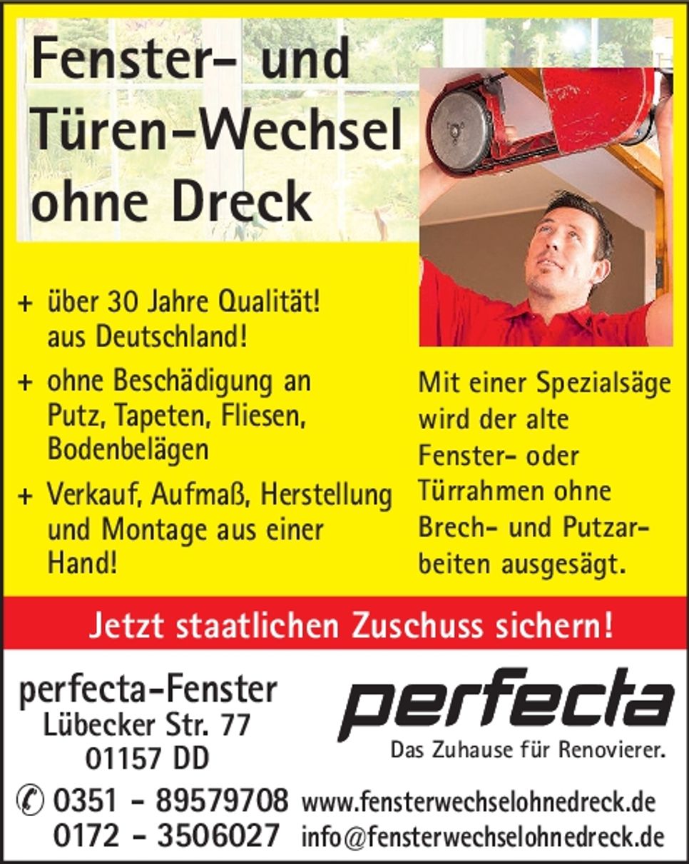 Perfecta Fenster GmbH neu