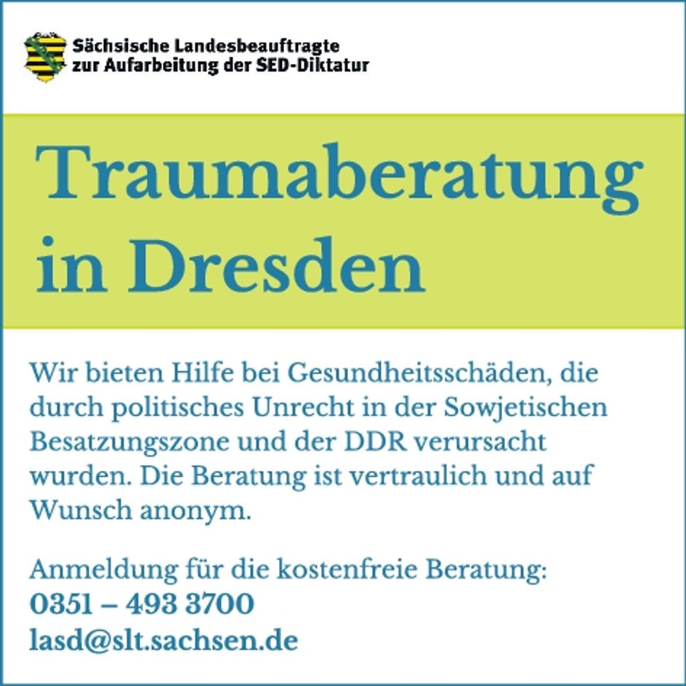 Traumaberatung in Dresden