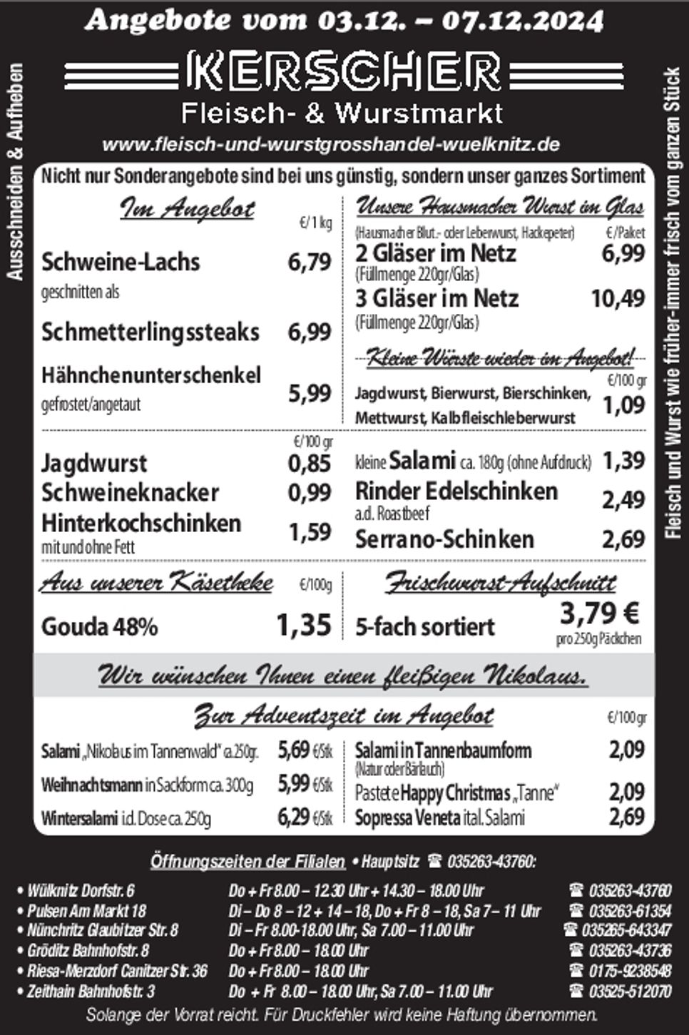 Fleisch- & Wurstmarkt