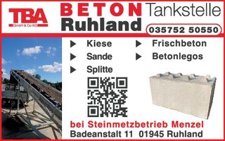 Beton Tankstelle