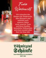 Weihnachtsaktion Lößnitztalschänke