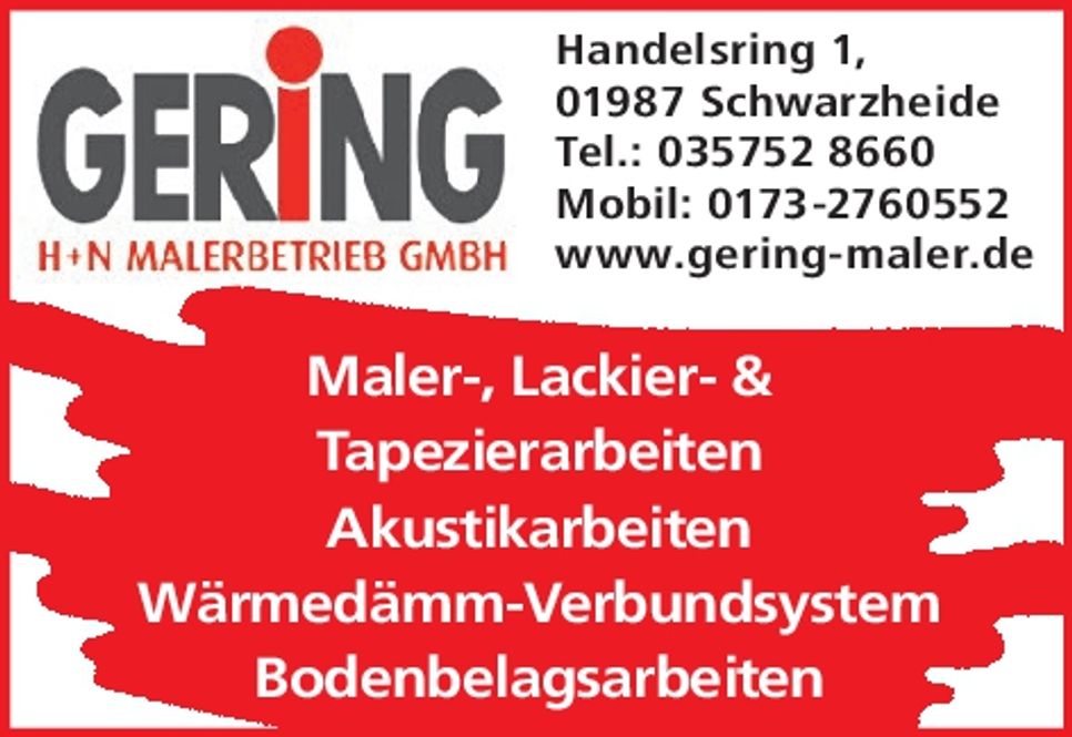 Maler Gering - Serviceseite