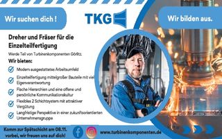 TKG Turbinenkomponenten Görl./Wir suchen