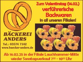 Valentinstag - Bäckerei Anders 