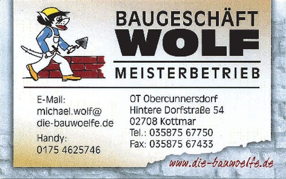 Baugeschäft Wolf