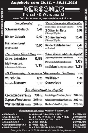 Fleisch- & Wurstmarkt