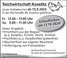 Teichwirtschaft Koselitz