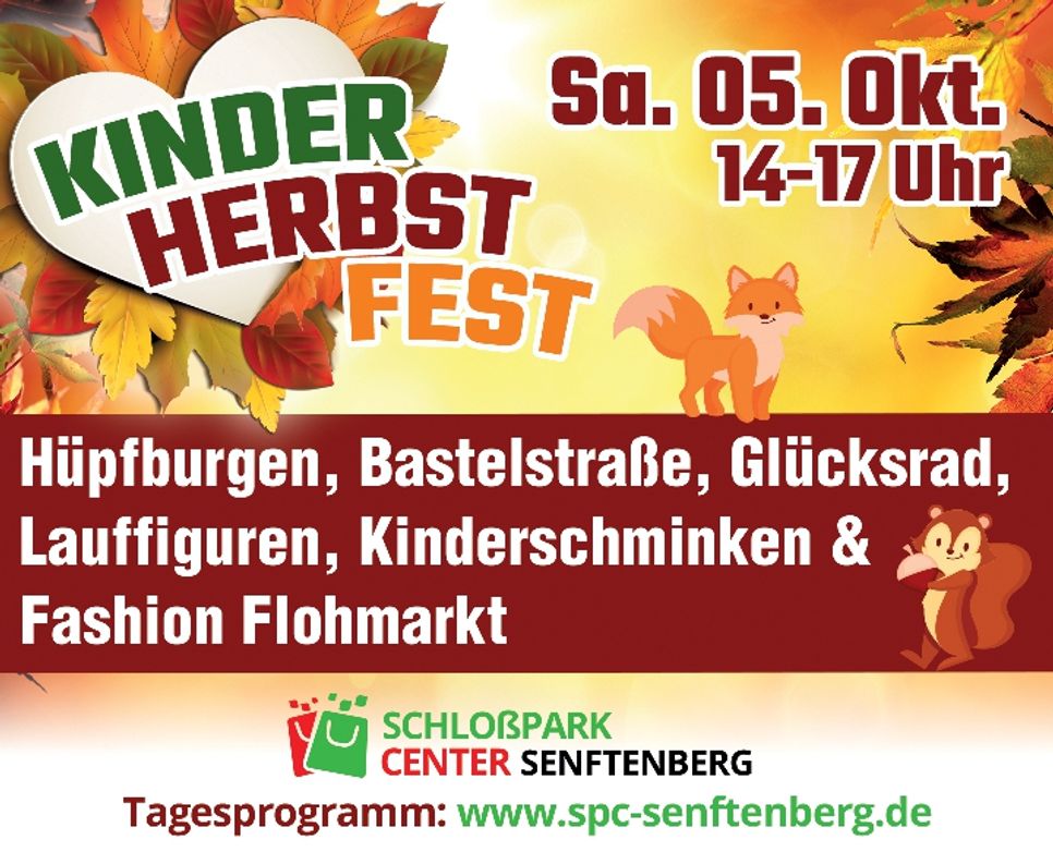 Herbstfest Schlosspark-Center