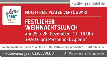  Aktiv Weihnachtslunch