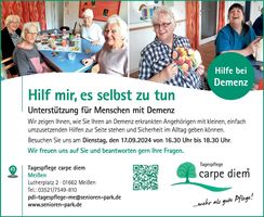 CARPE DIEM Meißen - Woche der Demenz