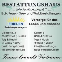 Best. Friedensruh "Frieden"/b.Adressen