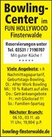 Bowlingcenter Angebote