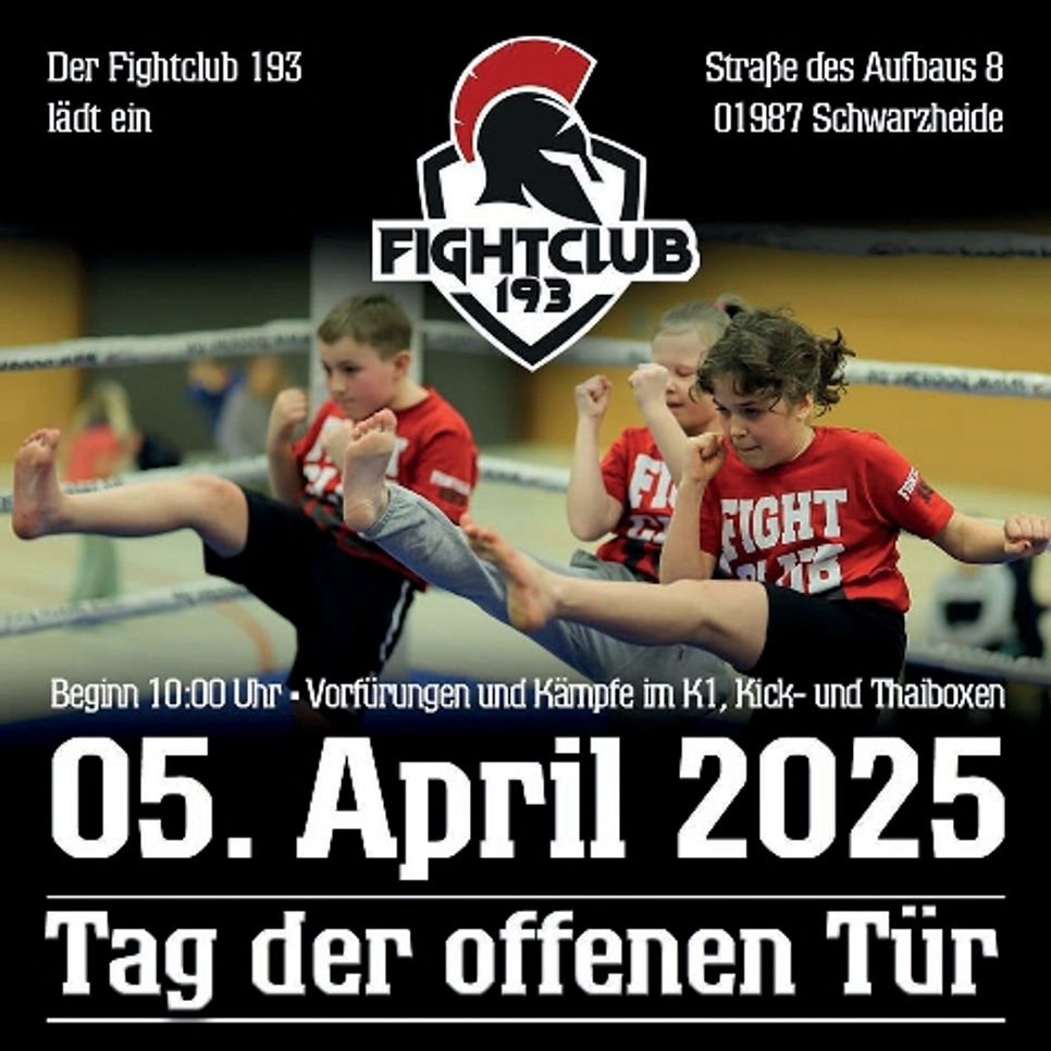 Fightclub Tag der offenen Tür