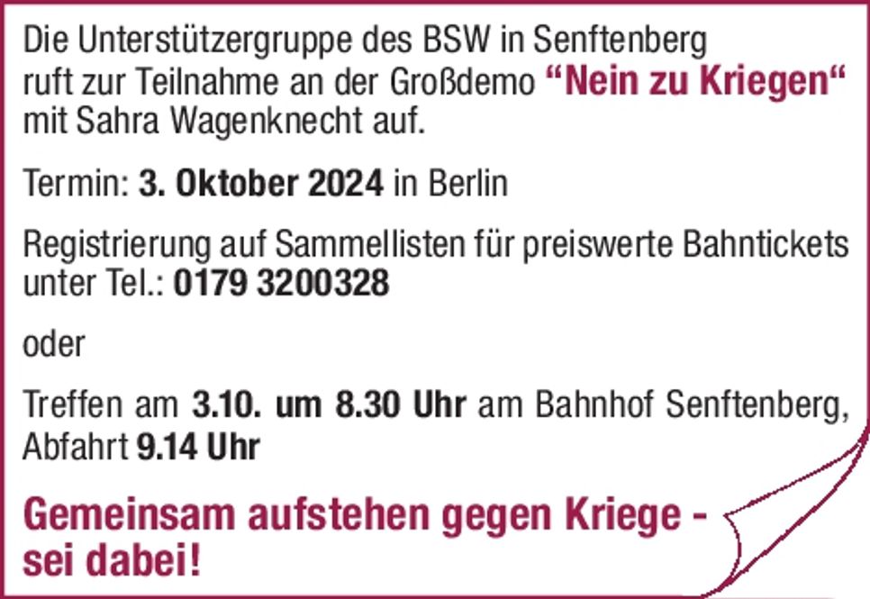 Unterstützer BSW