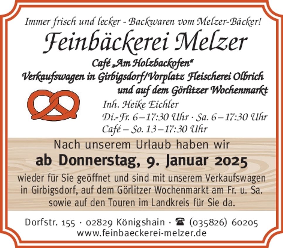 Feinbäckerei Melzer