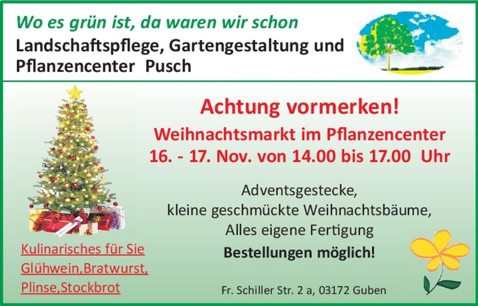 Weihnachtsmarkt Pusch