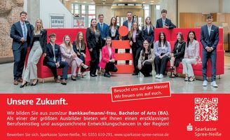 Sparkasse und Ausbildungsmesse Spremberg