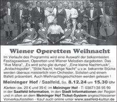 Wiener Operetten Weihnacht