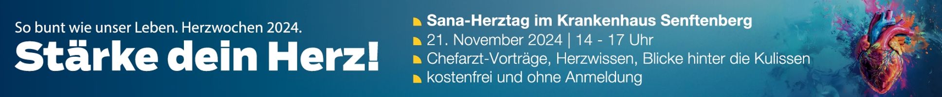 Teaser: Sana-Kliniken, Herztag