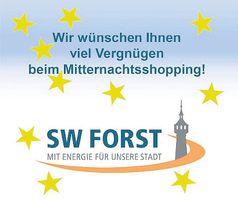 Stadtwerke Forst_Mitternachtsschopping