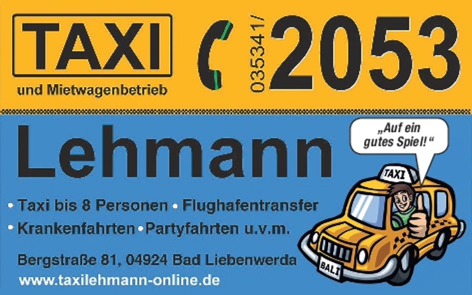 Taxi - und Mietwagenbetrieb Lehmann