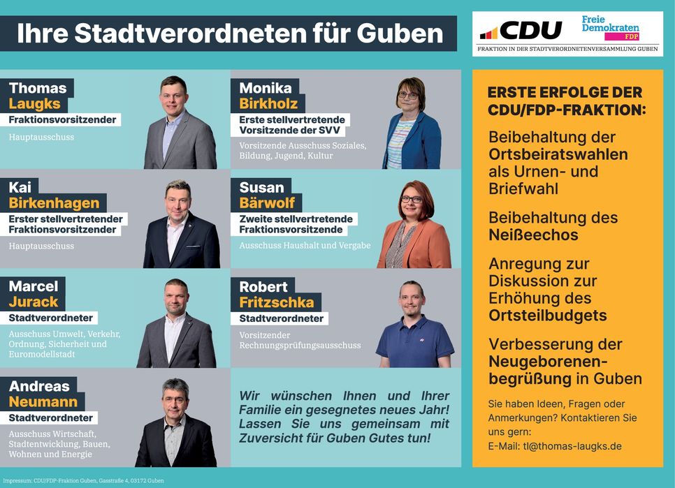 CDU/FDP Fraktion