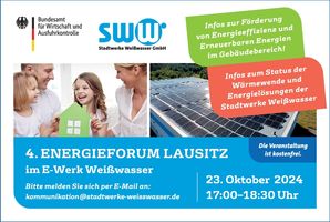 Einladung Energieforum Lausitz