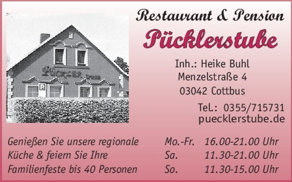 Pückler-Stube