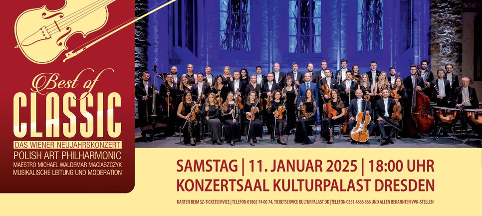 "Best of Classic" 11.01.25 im Kulturpal.