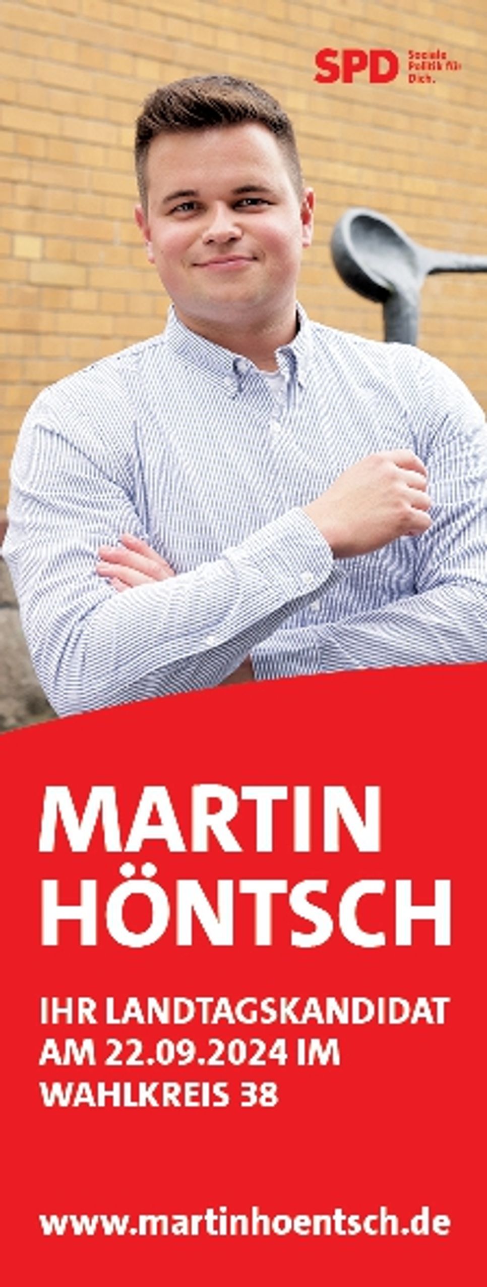 Wahlwerbung SPD Höntsch