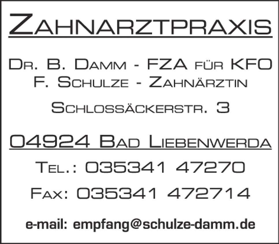 Dr. B. Damm / F. Schulze