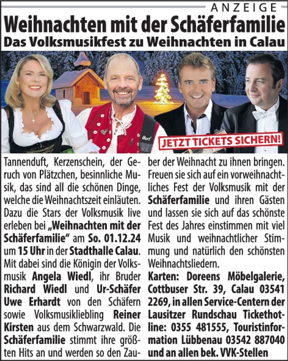 PR 1 Calau - Weihnachten