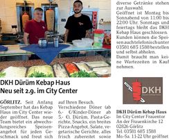 Schaufenster DKH Dürüm Kebap Haus