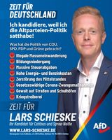 Lars Schieske Wahlwerbung