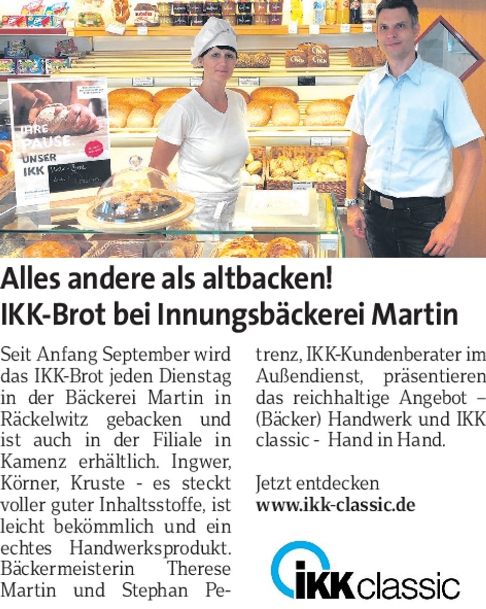 IKK classic vor Ort/Schaufenster