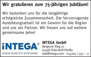 Intega Herzlichen Glückwunsch