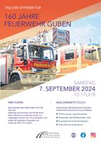 160 Jahre Feuerwehr Guben