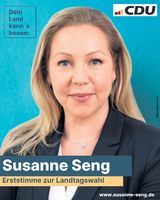 CDU Landtagswahl Titelseite Susanne Seng