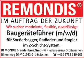 REMONDIS Baugeräteführer