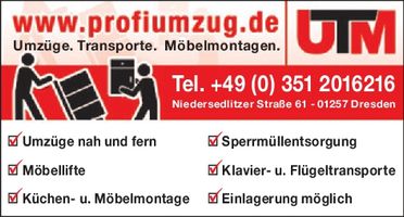 UTM Profiumzug