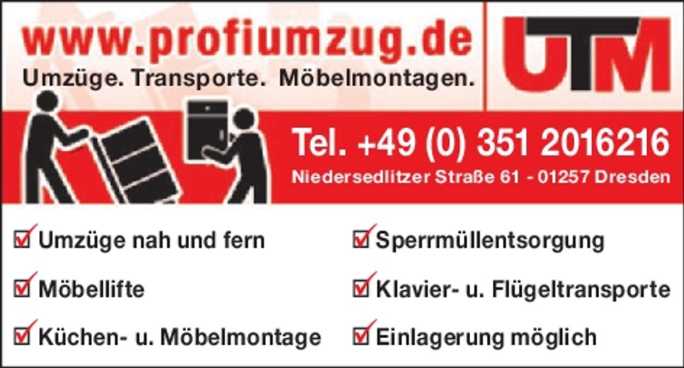 UTM Profiumzug